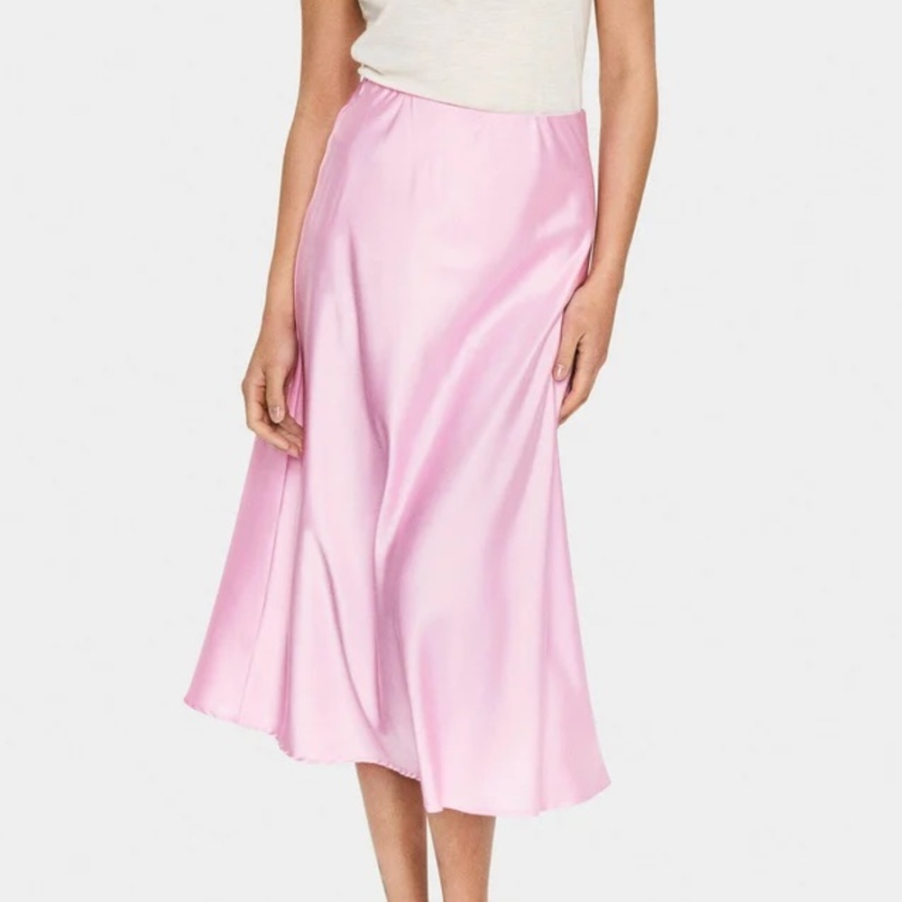 Wild Fable Light Pink Midi Skirt